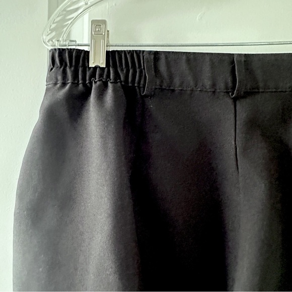 Vintage 90s Alia Classic Black Trousers Women’s Size 14 Stretch Waist Pants Work - Picture 8 of 12